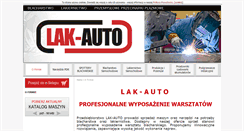 Desktop Screenshot of lak-auto.pl